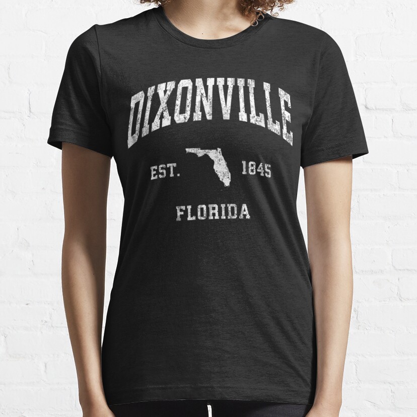 Dixonville Florida Fl Vintage Athletic Sports Design  Essential T-Shirt