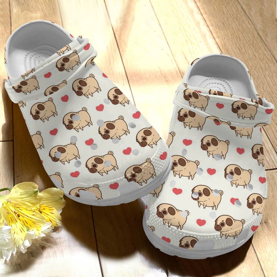 Dog Clog Pug V3 Crocs Crocband Clog