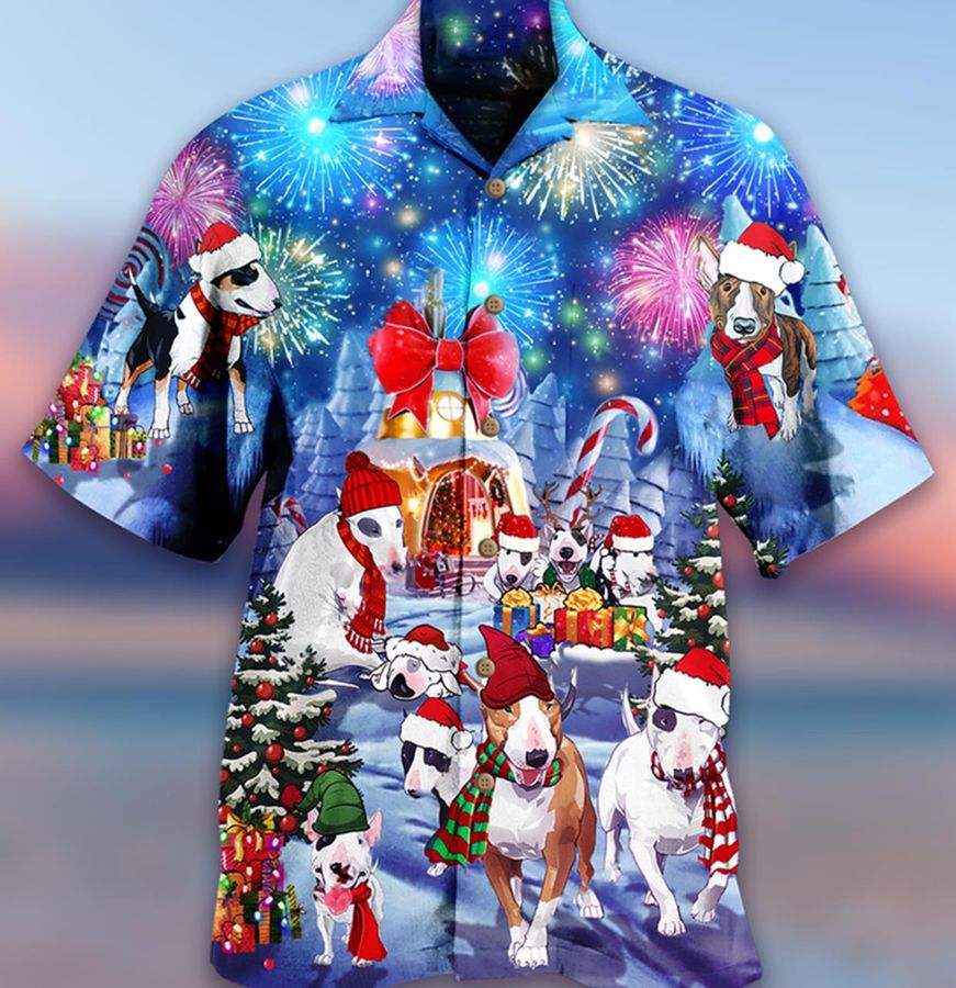 Dog Merry Christmas Hawaiian Shirt