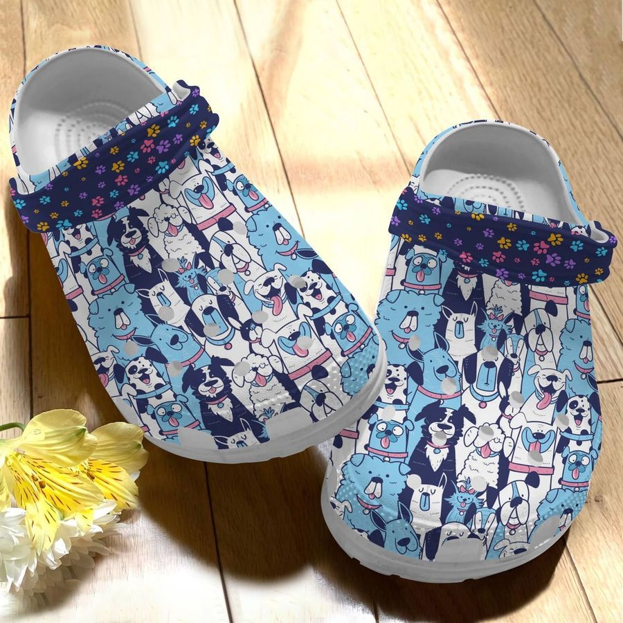 Dog Personalize Clog Custom Crocs Fashionstyle Comfortable For Women Men Kid Print 3D Amazing Dogs