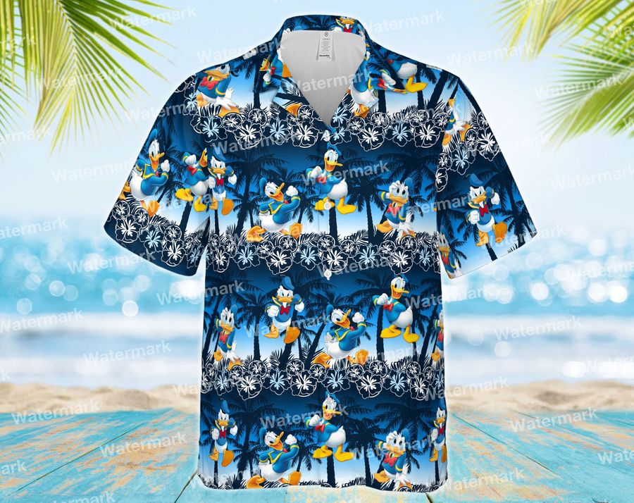 Donald Duck Disney Aloha Summer Trip Family For Father Day Hawaii Shirt