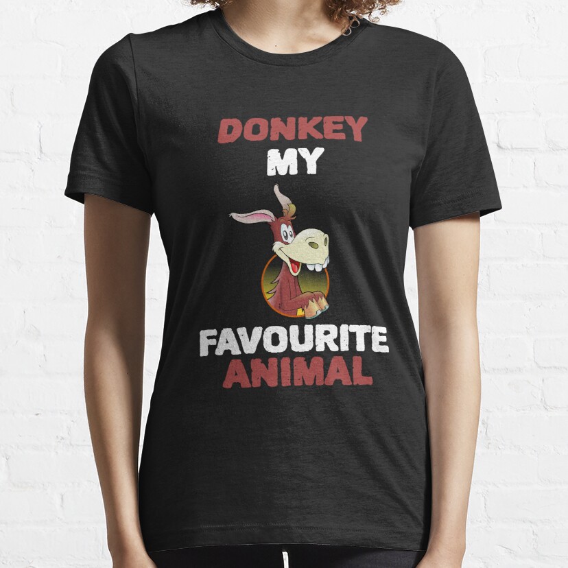 donkey t shirt donkey my favourite animal. Essential T-Shirt