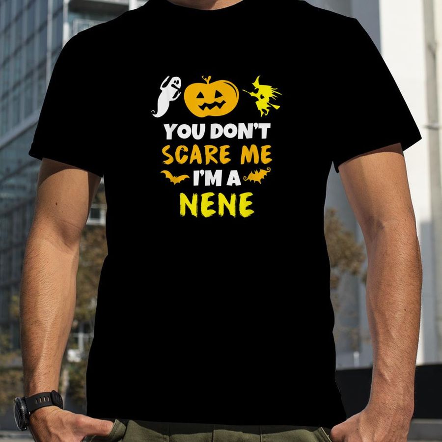 Don't Scare Me Nene Costume Halloween Lazy Easy T Shirt