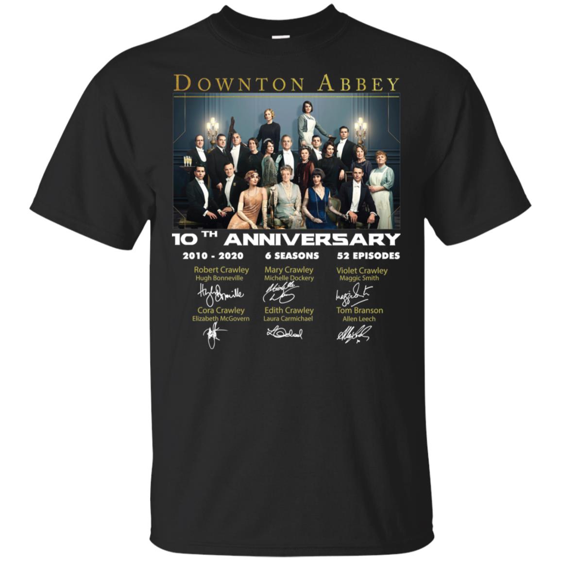Downton Abbey Characters 10Th Anniversary 2010 2020 Shirt, hoodie