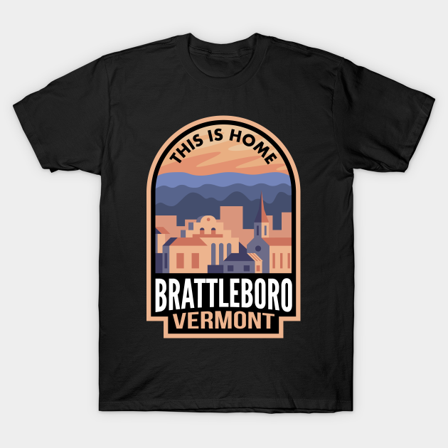 Downtown Brattleboro Vermont This is Home T-shirt, Hoodie, SweatShirt, Long Sleeve