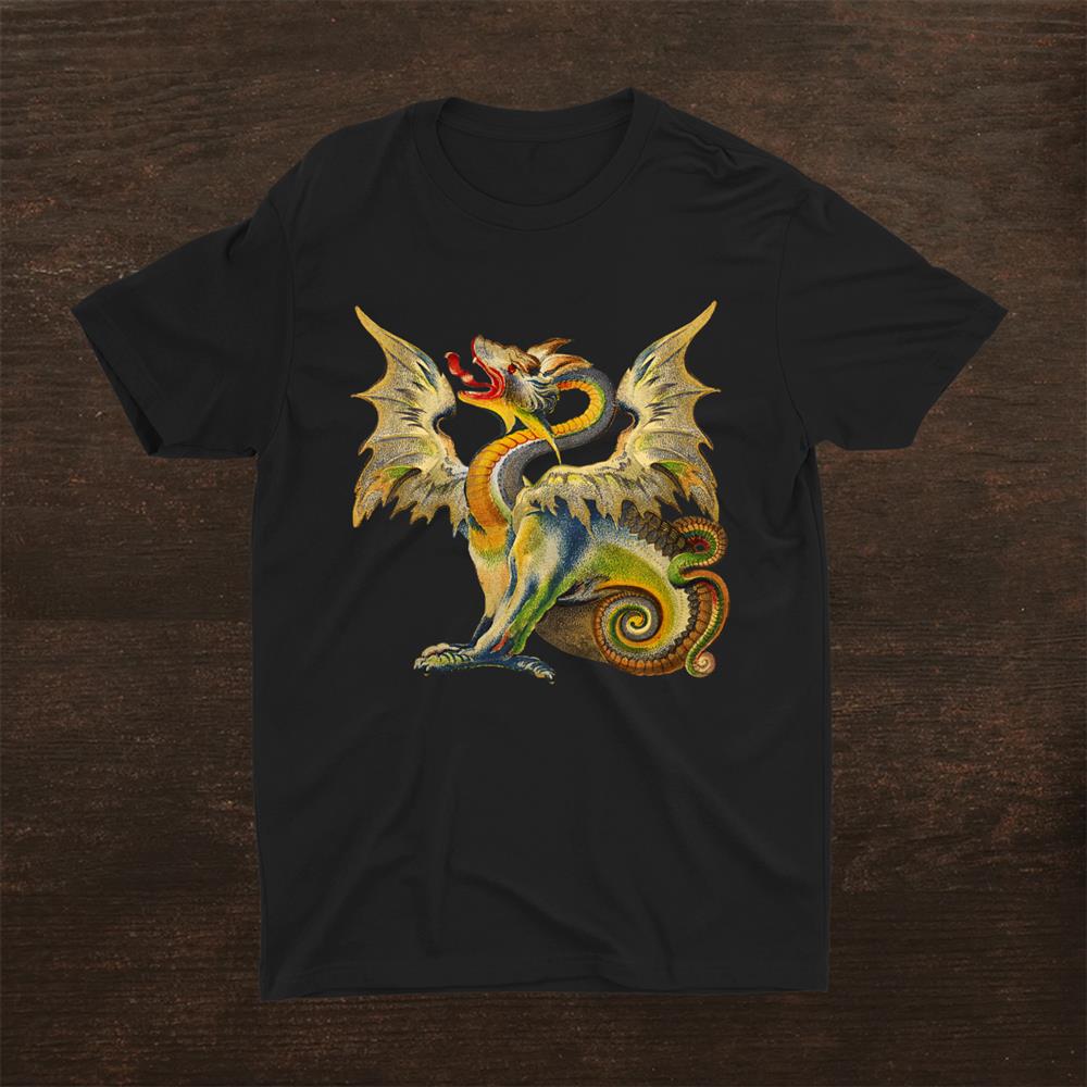 Dragon Mythical Beast Medieval Renaissance Fantasy Dragon Shirt