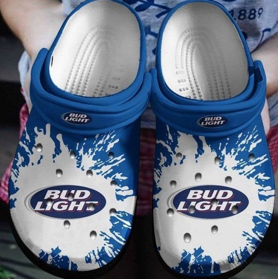 Drink Bud Light Rubber Crocs Crocband Clogs Comfy Footwear Tl97