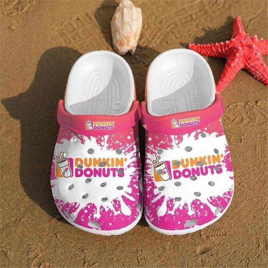Dunkin Donuts Crocs Crocband Clog Clog Comfortable Classic Clog Water Shoes Dunkin Donuts Lovers Crocs For Mens And Womens