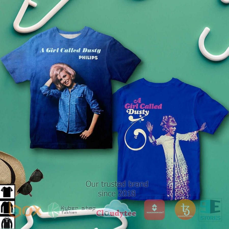 Dusty Springfield A Girl Called Dusty Album 3D T-Shirt – LIMITED EDITION