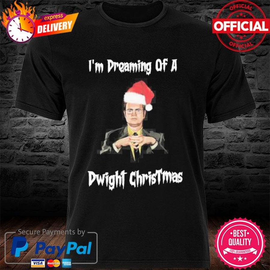 Dwight Schrute I'm Dreaming Of A Dwight Christmas Shirt