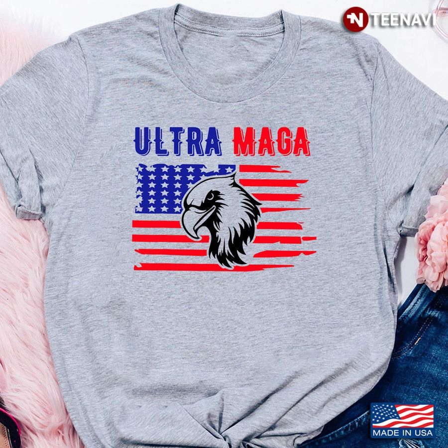 Eagle Ultra Maga American Flag
