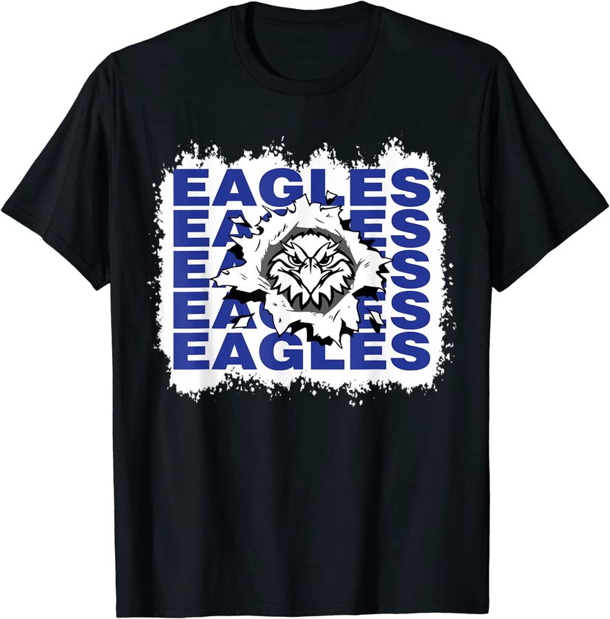 Eagles School Sports Fan Team Spirit Mascot Gift Bleached_1