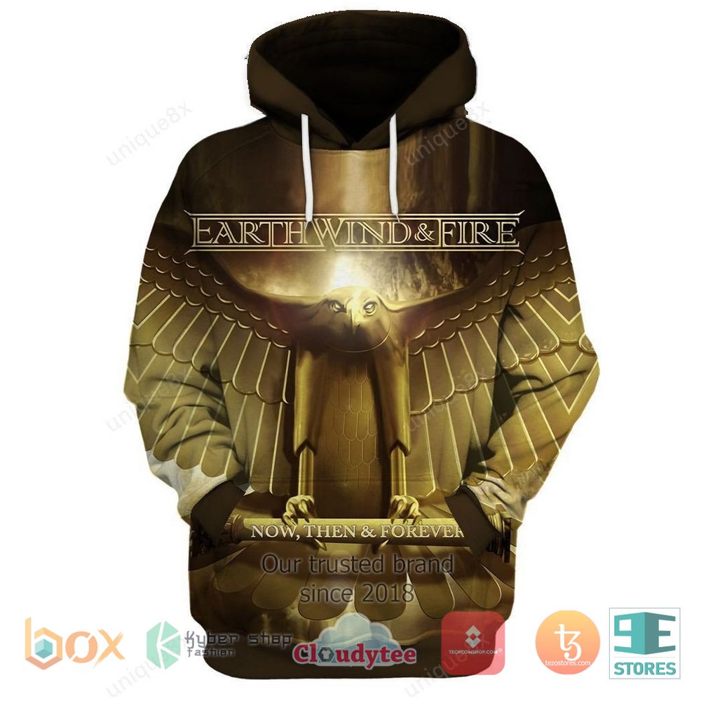 Earth, Wind & Fire Now then and forever Hoodie – LIMITED EDITION