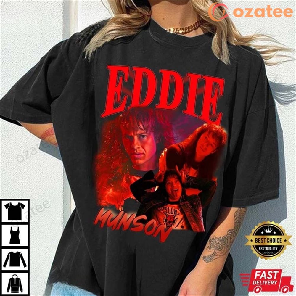 Eddie Munson Stranger Things Gift For Fan T-Shirt