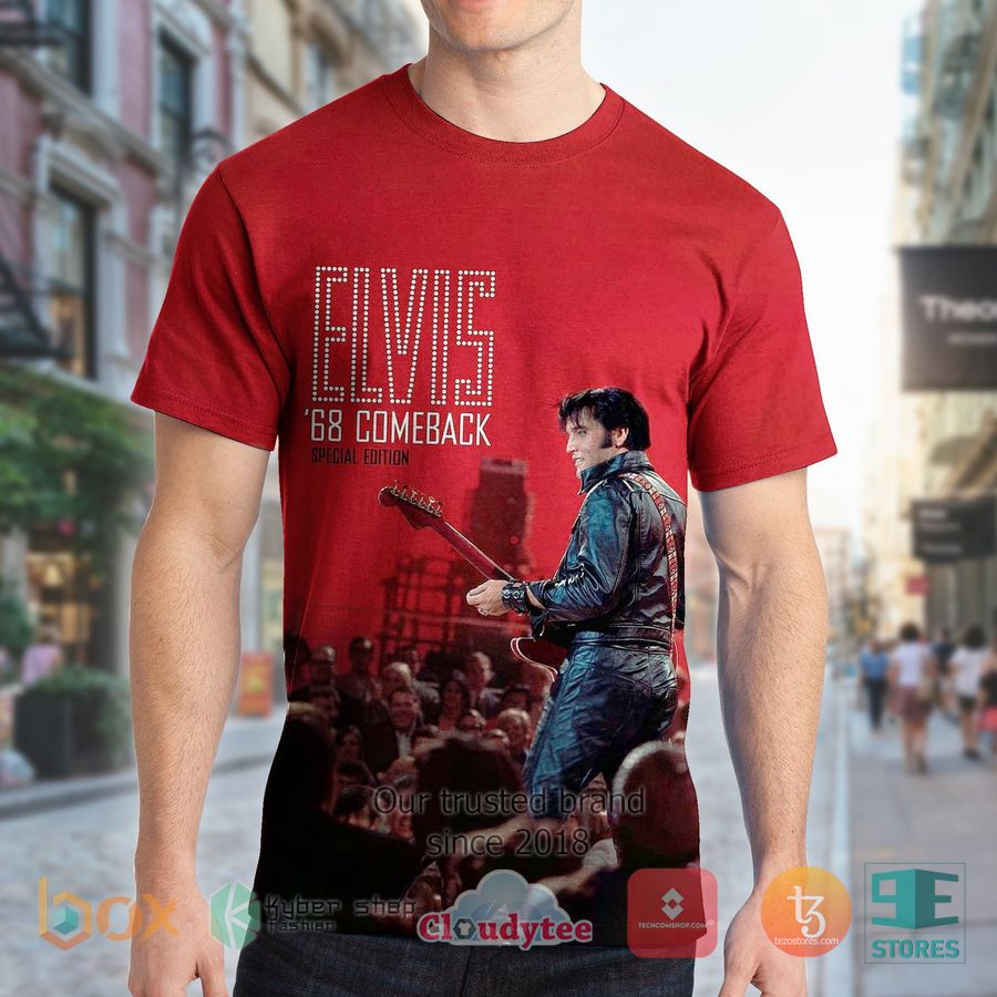 Elvis Presley-68 Comeback Special Edition Album 3D Shirt – LIMITED EDITION