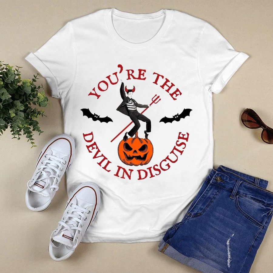 Elvis Presley Halloween Party You're Devil In Disguise Shirt