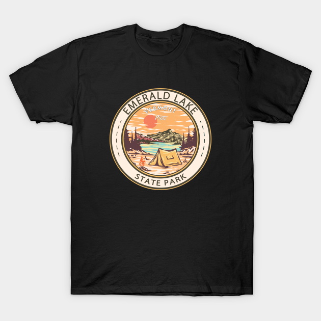 Emerald Lake State Park Vermont Badge T-shirt, Hoodie, SweatShirt, Long Sleeve
