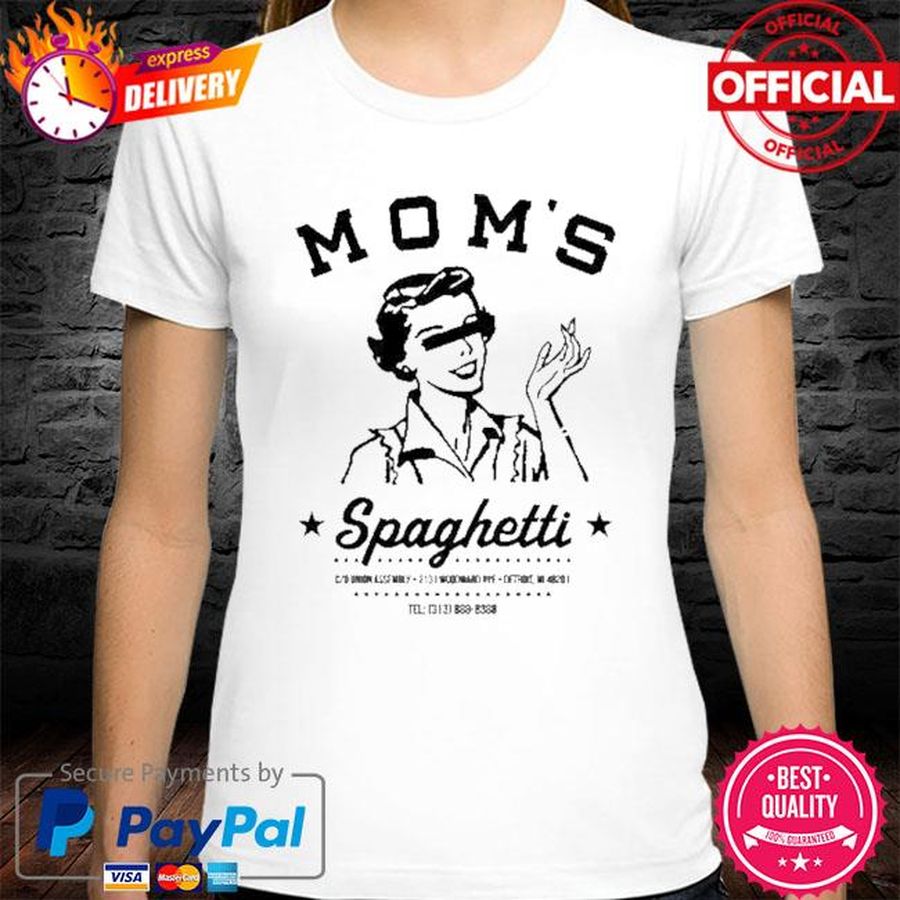 Eminem merch mom’s spaghettI chef shirt