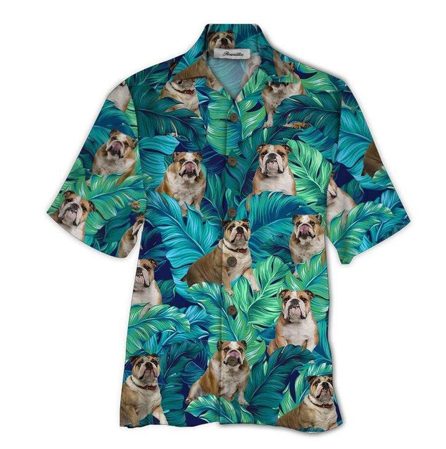 England Bulldog Hawaiian Shirt Pre10368, Hawaiian shirt, beach shorts, One-Piece Swimsuit, Polo shirt, funny shirts, gift shirts, Graphic Tee