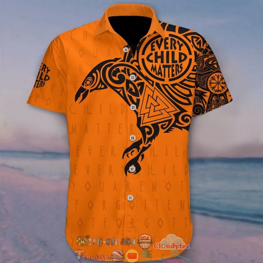 Every Child Matters Support Orange Shirt Day Movement Hawaiian Shirt – Saleoff