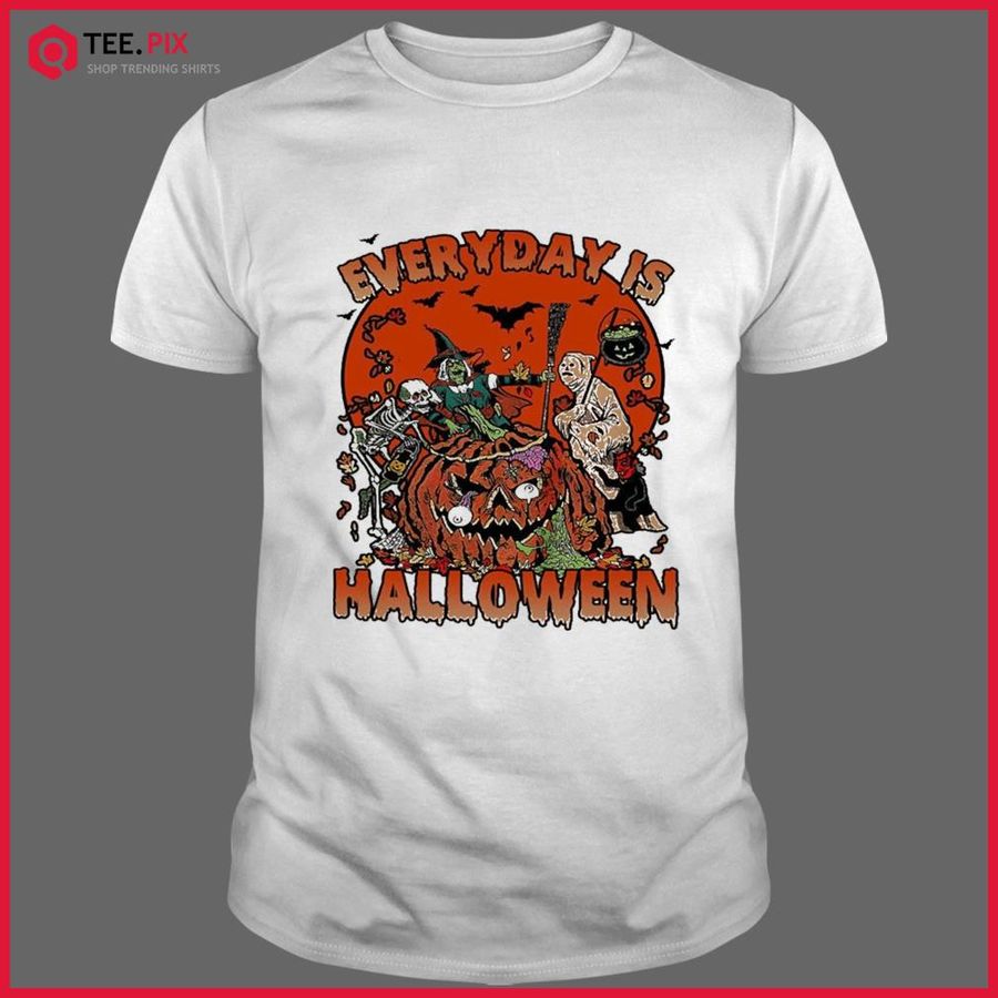 Everyday Is Halloween Horror Pumpkin Shirt