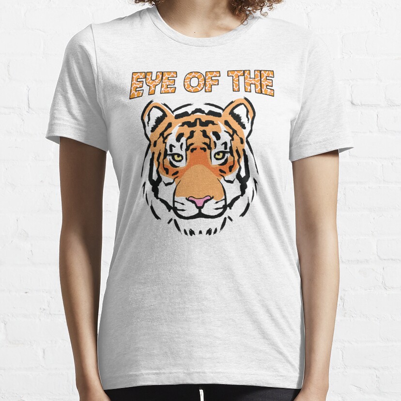 Eye of the Tiger T Shirt, Animal T-Shirt, T Shirt, Shirt, Tiger Apparel, Casual Fashion, Vintage Tee Essential T-Shirt