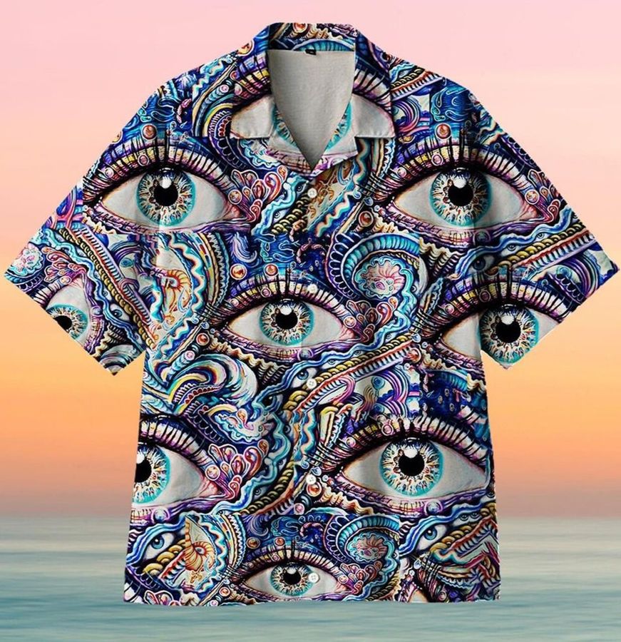 Eye Psychedelic Reflection One Hawaiian Shirt