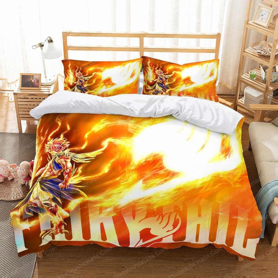 Fairy Tail Manga 1 Bedding Set – Duvet Cover – 3D New Luxury – Twin Full Queen King Size Comforter Cover