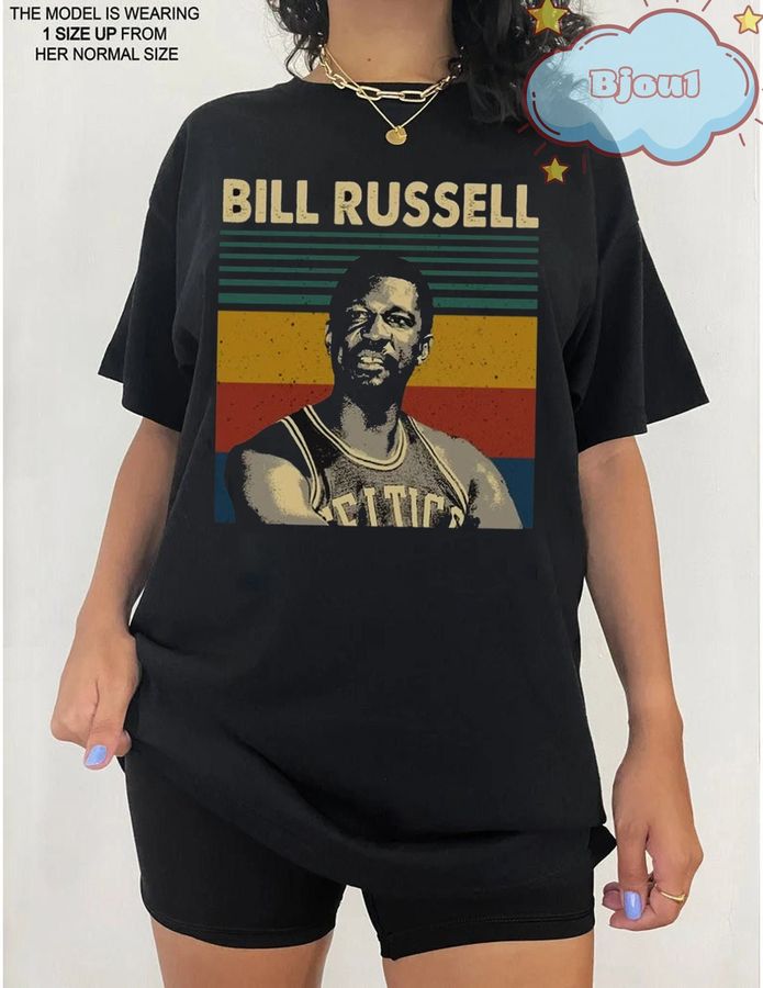 Fanart Design Legend Vintage Memories Rip Legend Bill Russell Unisex T-Shirt