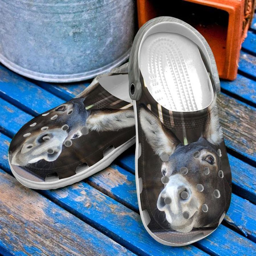 Farmer A Funny Donkey Sku 960 Crocs Crocband Clog Comfortable For Mens Womens Classic Clog Water Shoes