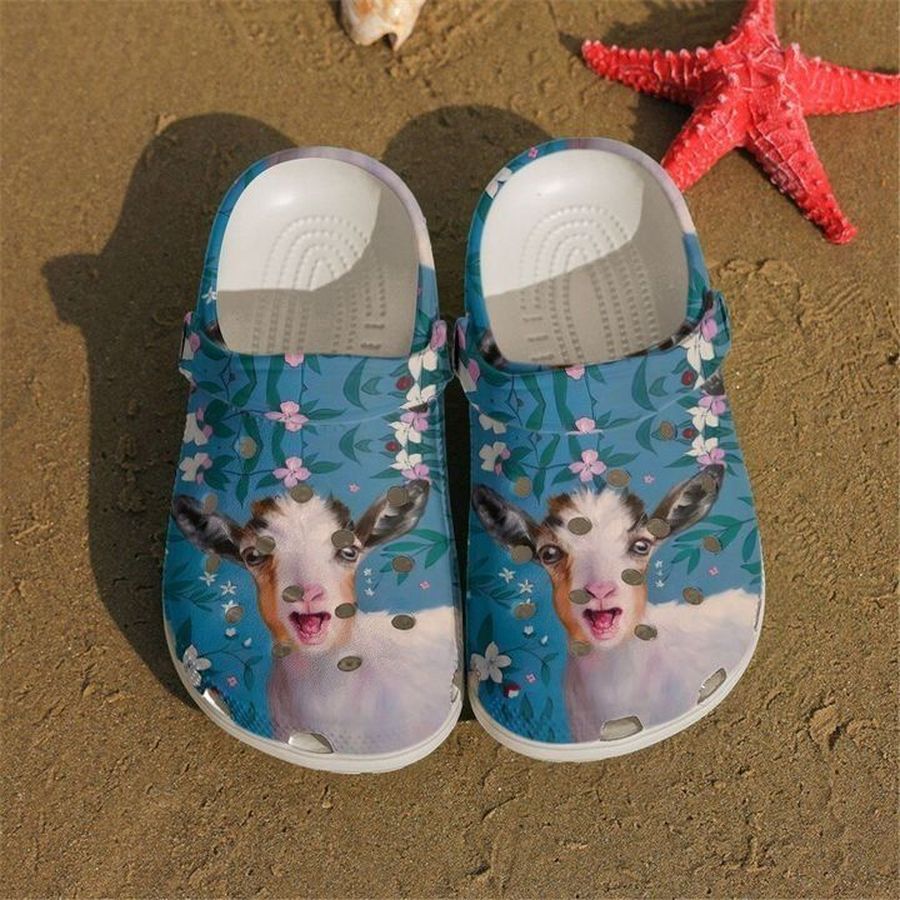 Farmer Goat Lover Sku 1163 Crocs Clog Shoes