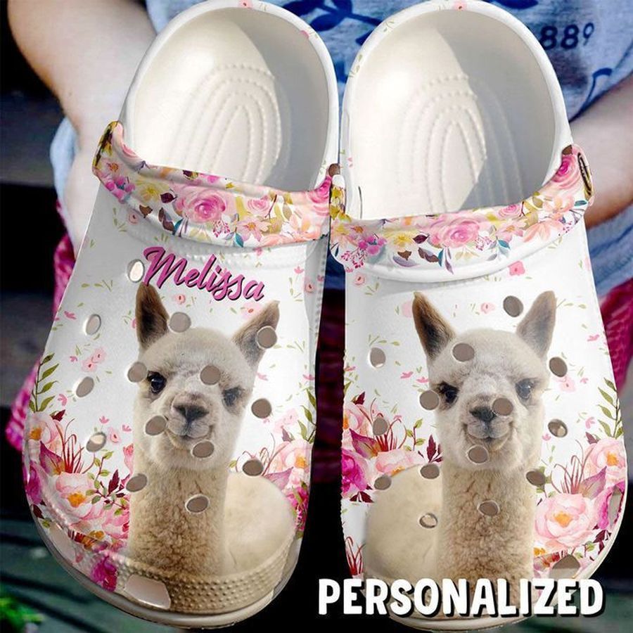Farmer Personalized Cute Alpaca Sku 968 Crocs Clog Shoes