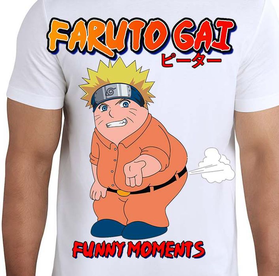 Faruto Gai funny moments – Parody Naruto movie, fat Naruto character