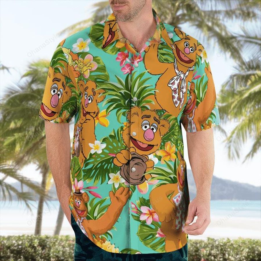 Fashion Fozzie Bear The Muppet All Over Print Hawaiian Shirt