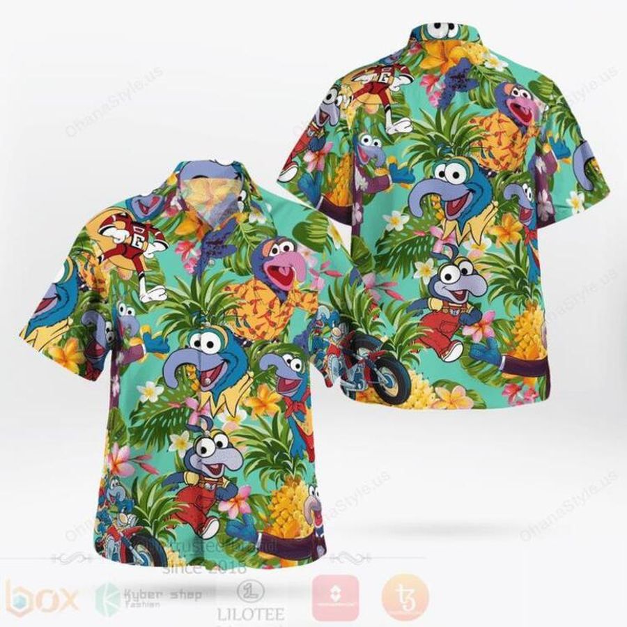 Fashion Gonzo The Muppet All Over Print Hawaiian Shirt