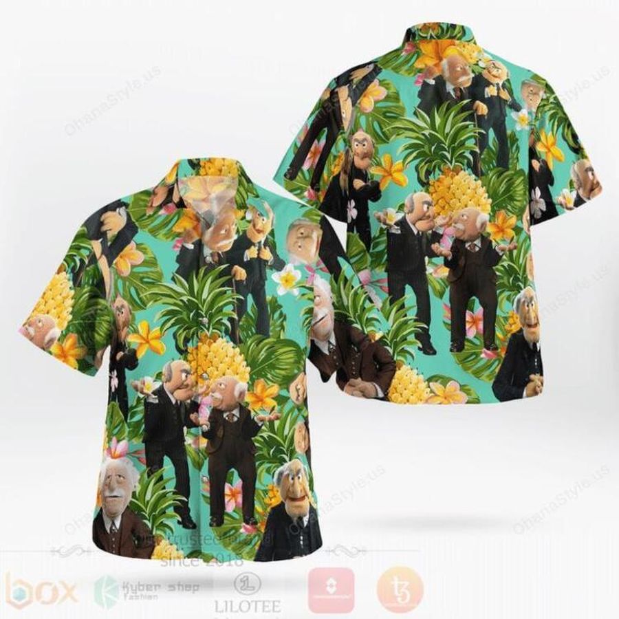 Fashion Statler And Waldorf The Muppet All Over Print Hawaiian Shirt