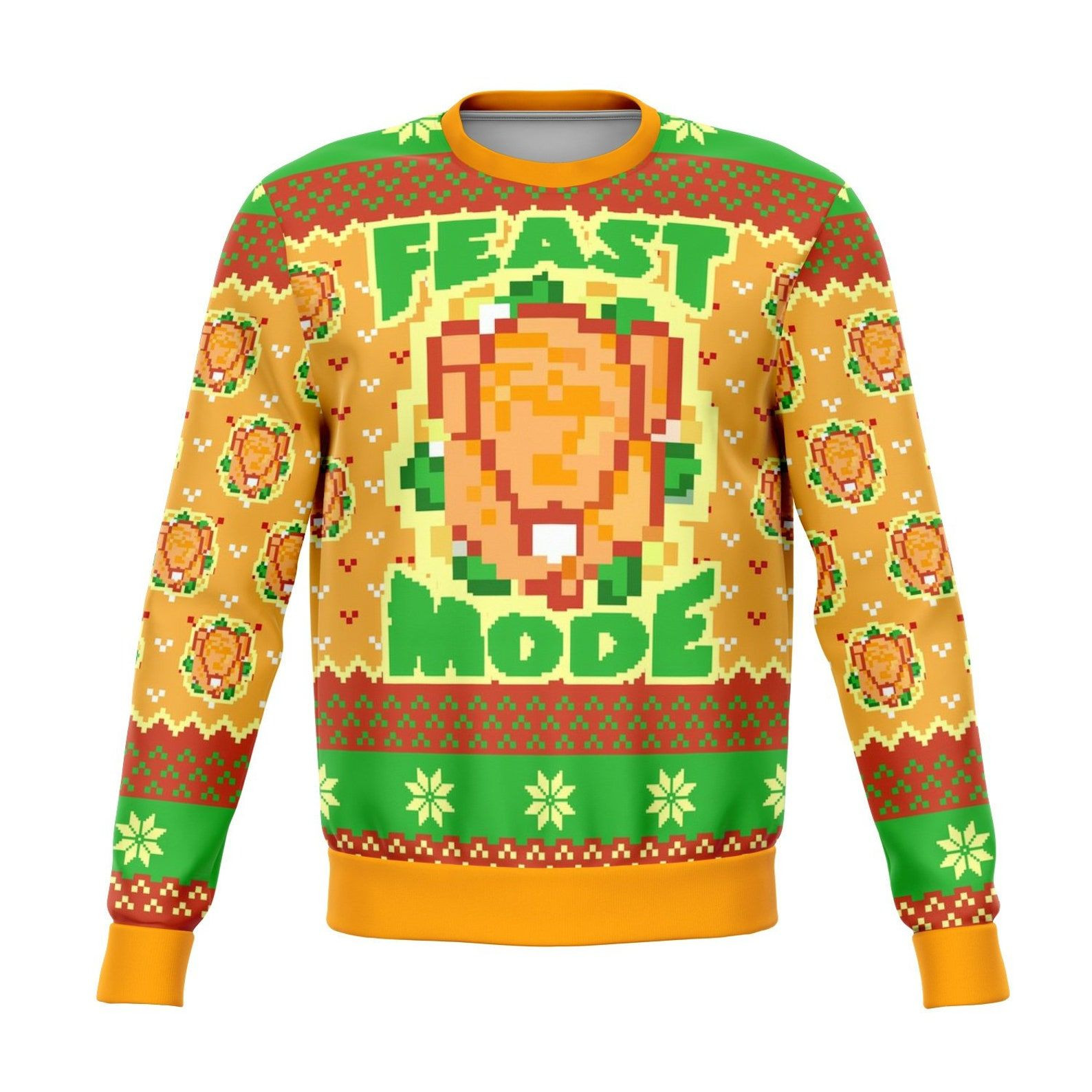 Feast Mode Dank Ugly Christmas Sweater Ugly Sweater Christmas Sweaters