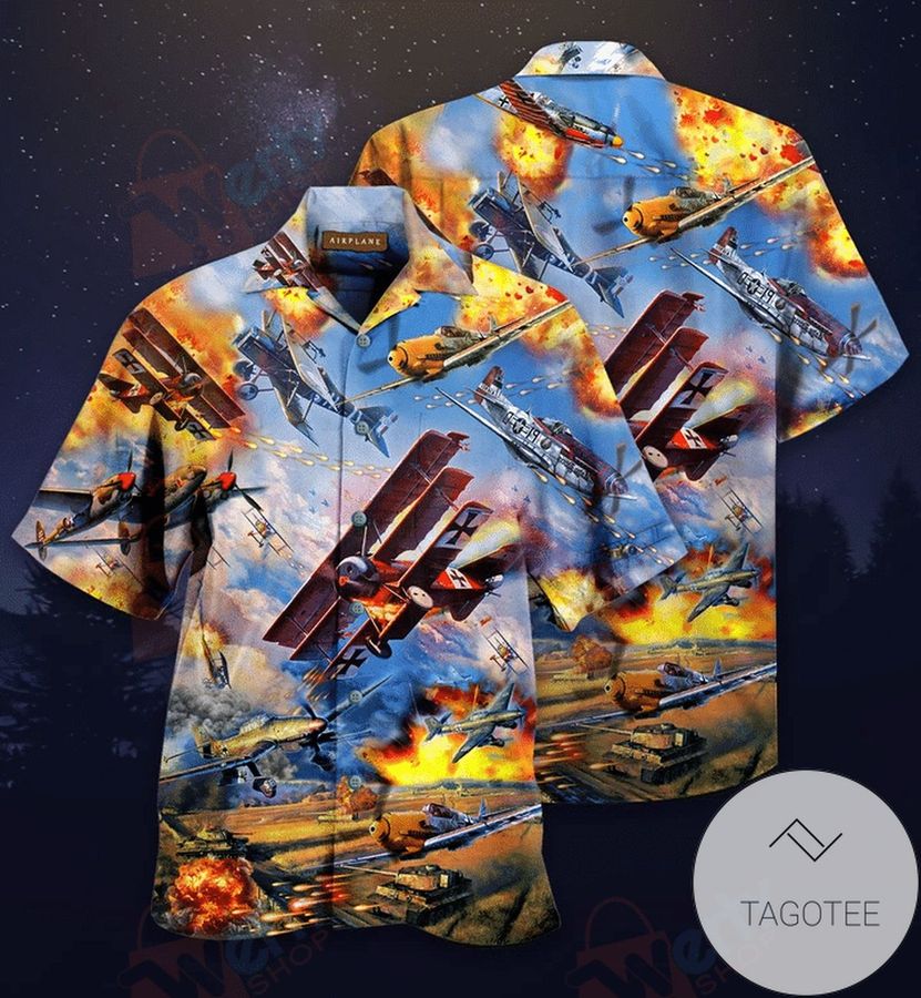 Find Airplane On War Authentic Hawaiian Shirt 2022