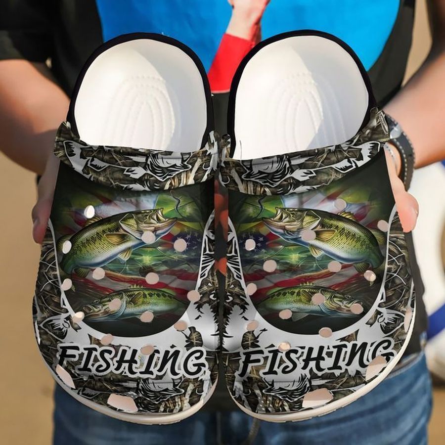 Fishing Bass Sku 1031 Crocs Crocband Clog Comfortable For Mens Womens Classic Clog Water Shoes