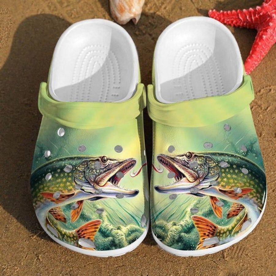Fishing Crocs, Fisherman Crocs Rubber Crocs Crocband Clogs, Comfy Footwear