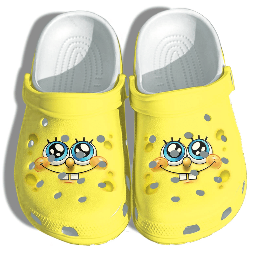 Fitfitapparel Sponge Cute Crocs Crocband Clog Comfortable Water Shoes In Yellow.png