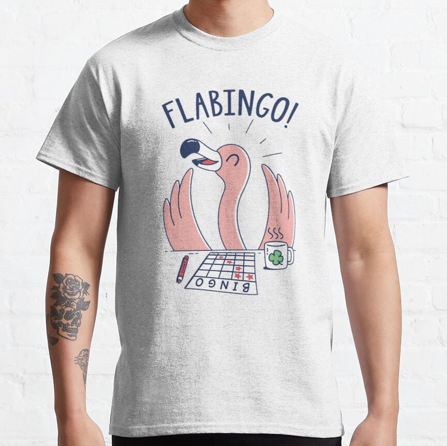 Flabingo funny animals flamingoo  Classic T-Shirt