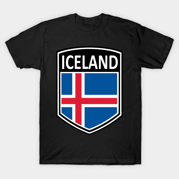 Flag Shield - Iceland T-shirt, Hoodie, SweatShirt, Long Sleeve