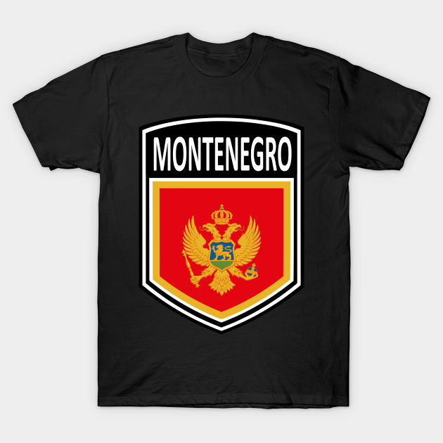 Flag Shield - Montenegro T-shirt, Hoodie, SweatShirt, Long Sleeve