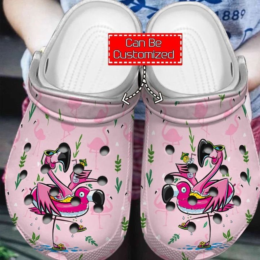 Flamingo Crocs - Cute Pink Flamingo Clog Shoes