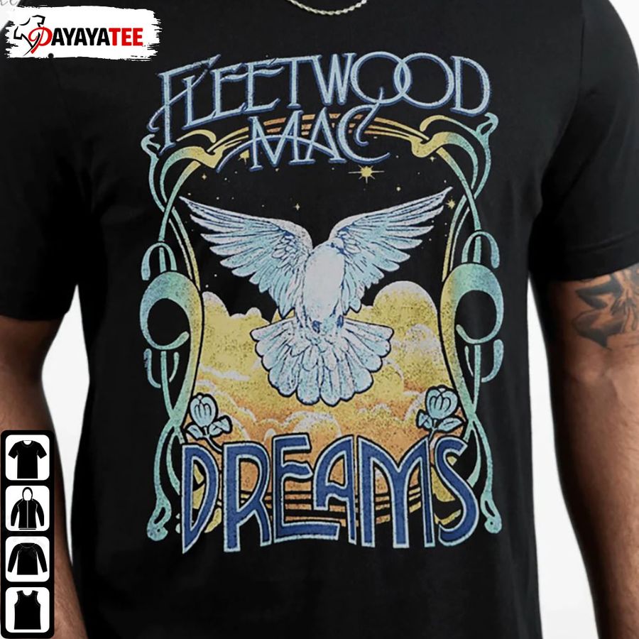 Fleetwood Mac Shirt Rock Band 70s Vintage Unisex Limited Edition