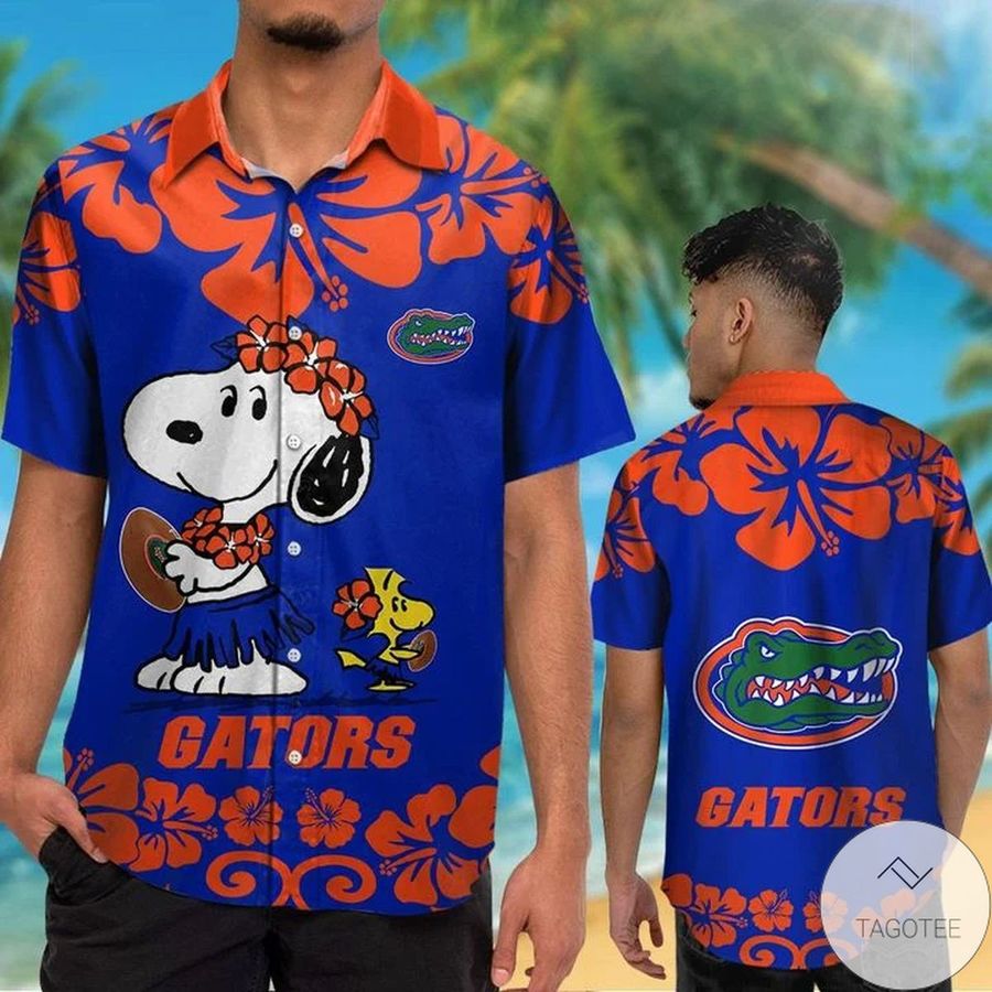 Florida Gators 038; Snoopy Hawaiian Shirt