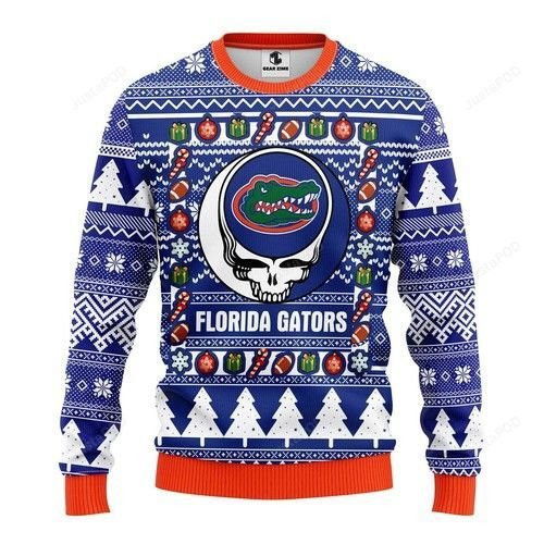 Florida Gators Grateful Dead Christmas For Fans Ugly Christmas Sweater