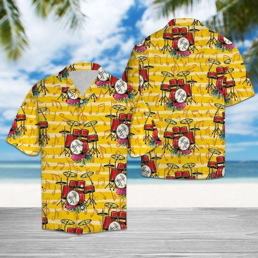 Flower Drums Hawaiian Shirt Pre13084, Hawaiian shirt, beach shorts, One-Piece Swimsuit, Polo shirt, funny shirts, gift shirts, Graphic Tee