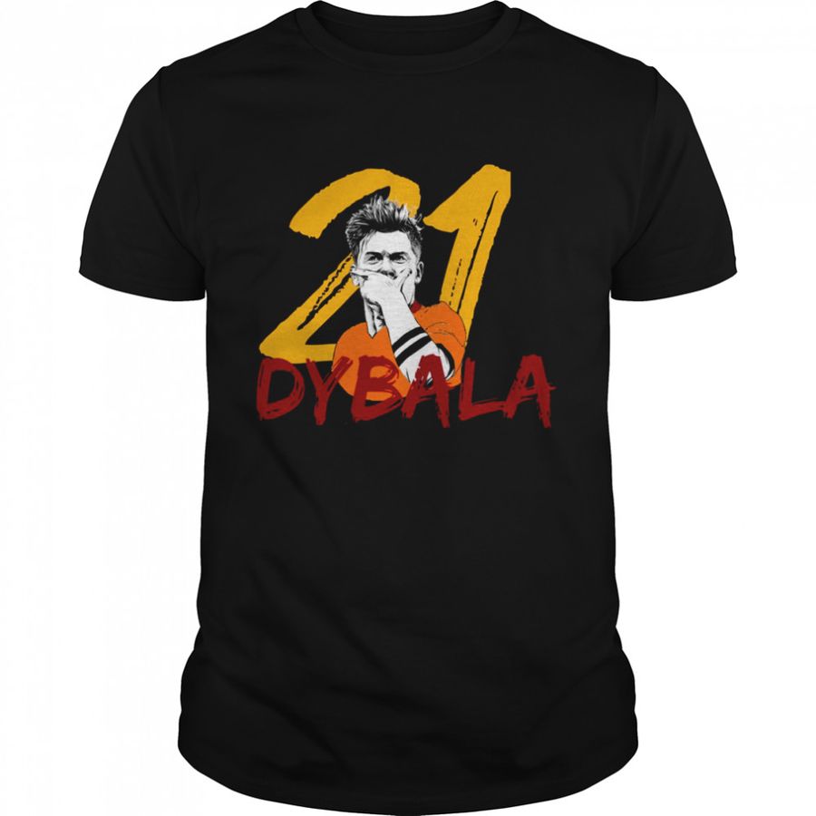 Football Player Dybala 21 shirt
